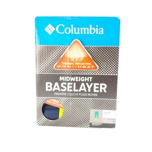 Girls Columbia Thermal Base Layer Leggings L green